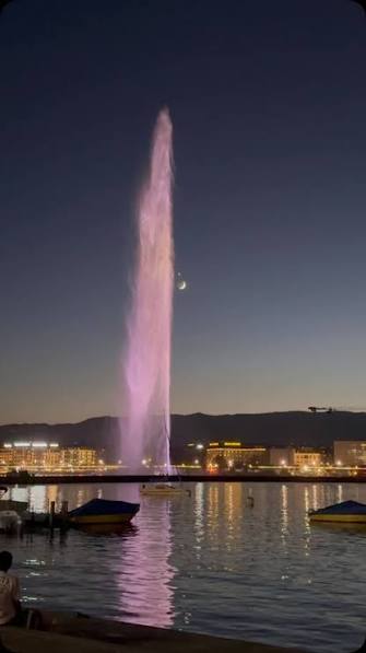 Genève e Jet d'Eau
