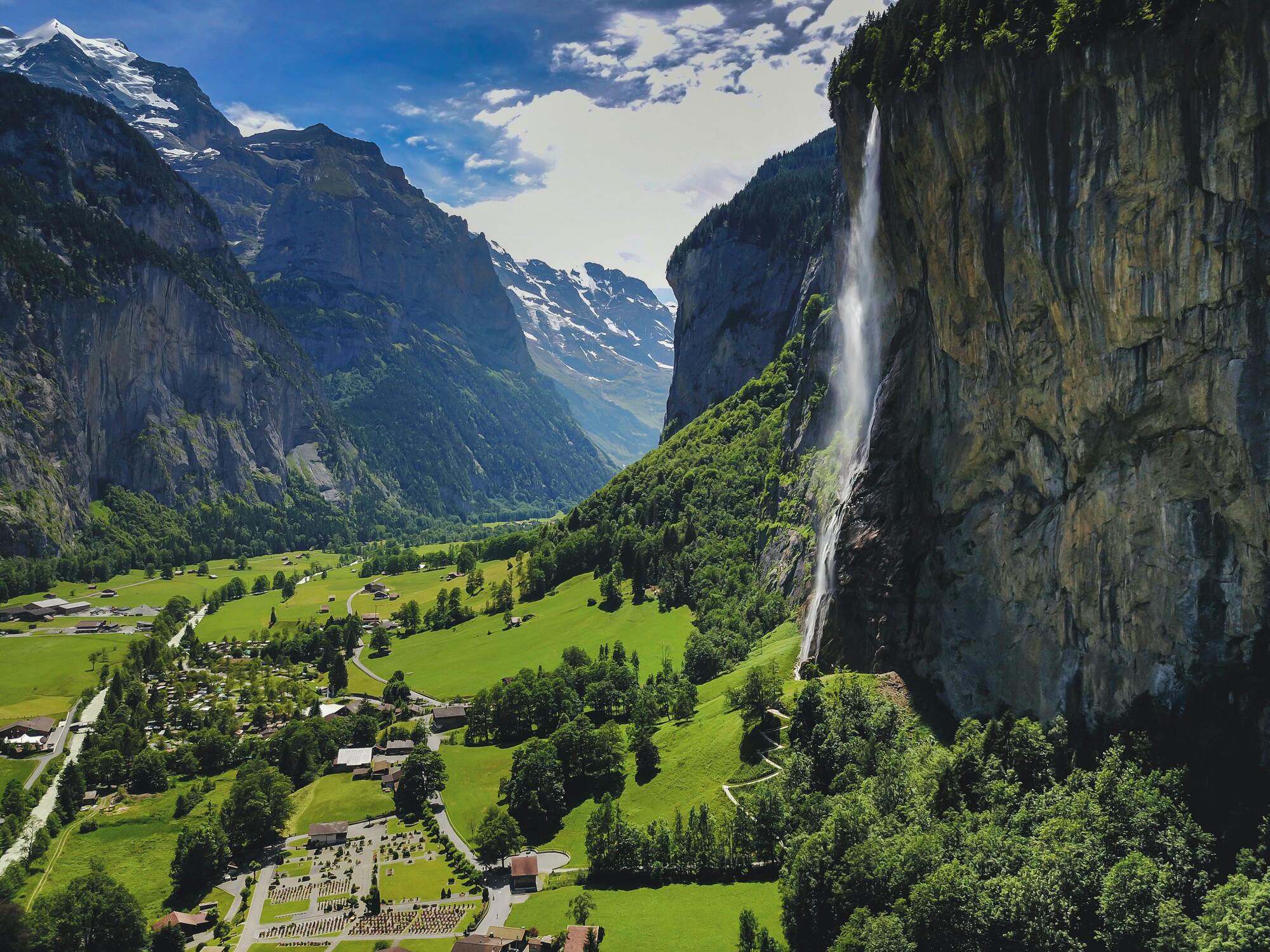 Lauterbrunnen e la Jungfrau
